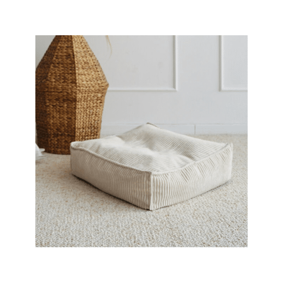 Moje Ottoman Velvet Ribcream