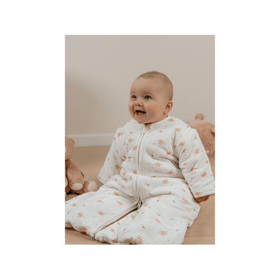 Noukies Vintage Flowers  Slaapzak 70cm Afneembare Mouw