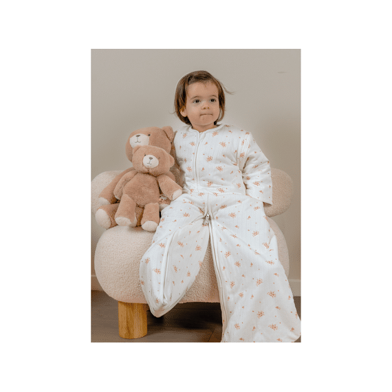 Noukies Vintage Flowers  Slaapzak 100cm Afneembare Mouw