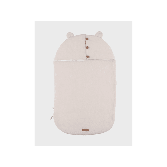 Noukies M&m26 Voetenzak Autostoel Groep 0+ Beige Tetra