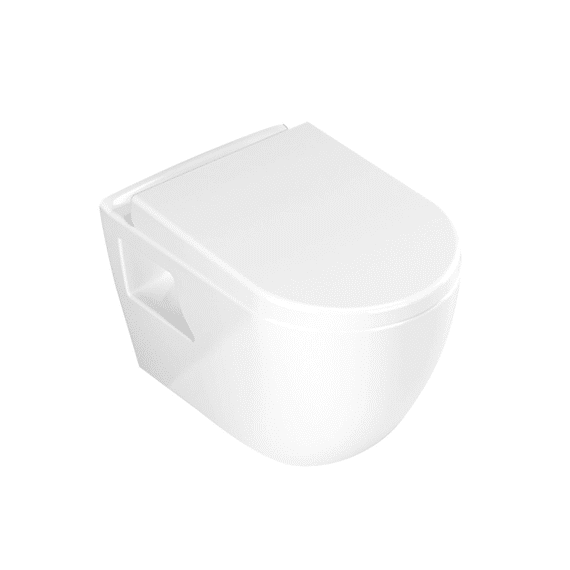 Aloni Design Ophang Wc - Wit