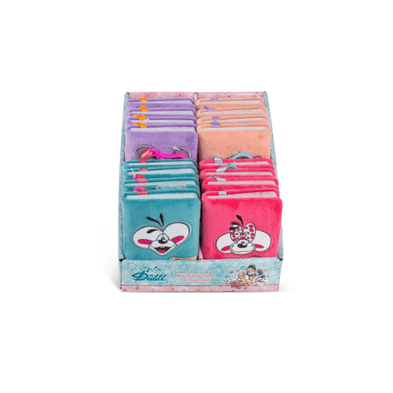 Diddl Mini Plush Notitieboek Met Sleutelhanger A7 Assortiment
