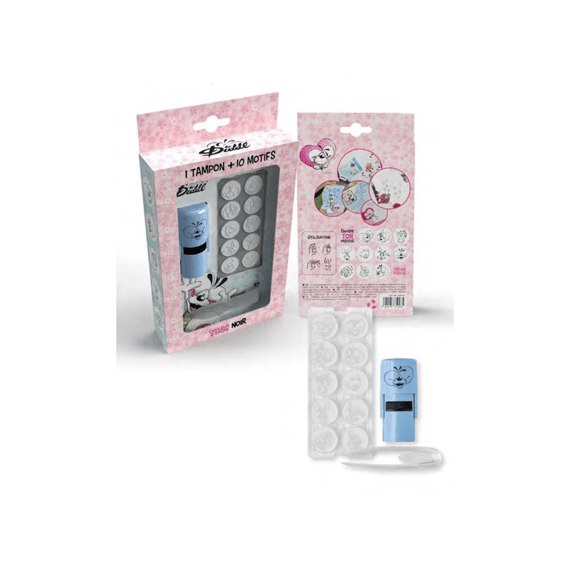 Diddl Stempel Met 10 Verwisselbare Designs