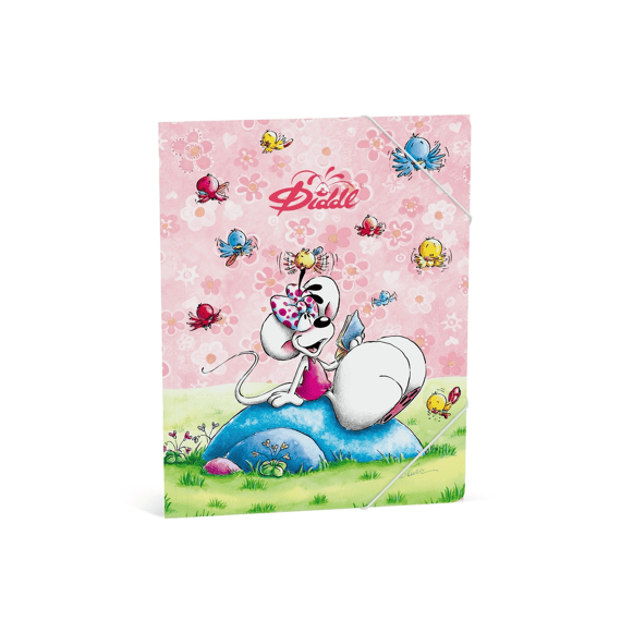 Diddl Elastomap A4 Roze