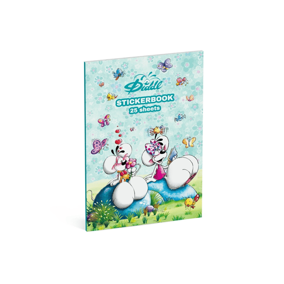 Diddl Stickerboek Blauw