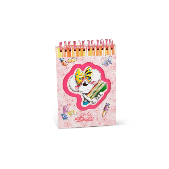 Diddl Notitieboek Spiraal A6 Assortiment
