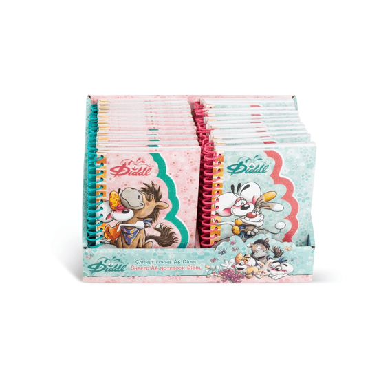 Diddl Notitieboek Met Gevormde Kaft A6 Assortiment