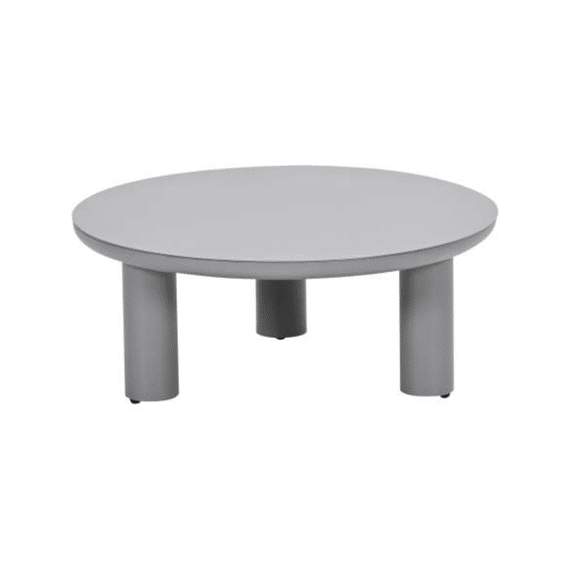 Potenza Loungeset 3-delig Taupe/valley Sand + Elefanti Tafel D80xh32cm + D60xh38cm Taupe