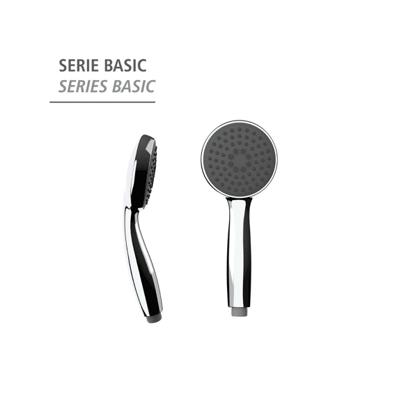 Wenko Handdouche Basic Chroom/grijs