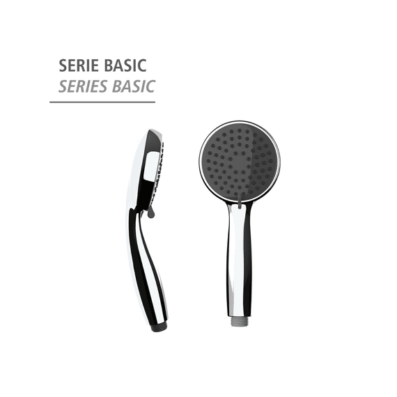 Wenko Handdouche Basic 3 Functies Chroom/grijs