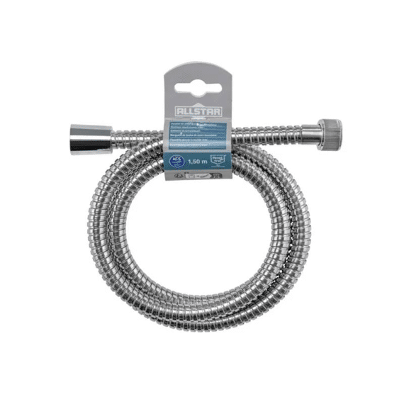 Wenko Allstar Doucheslang 150cm Rvs