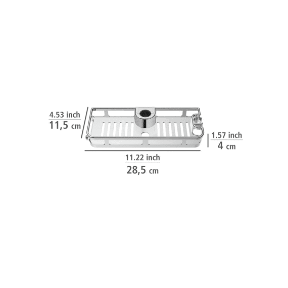 Wenko Douchecaddy Liberta Chroom