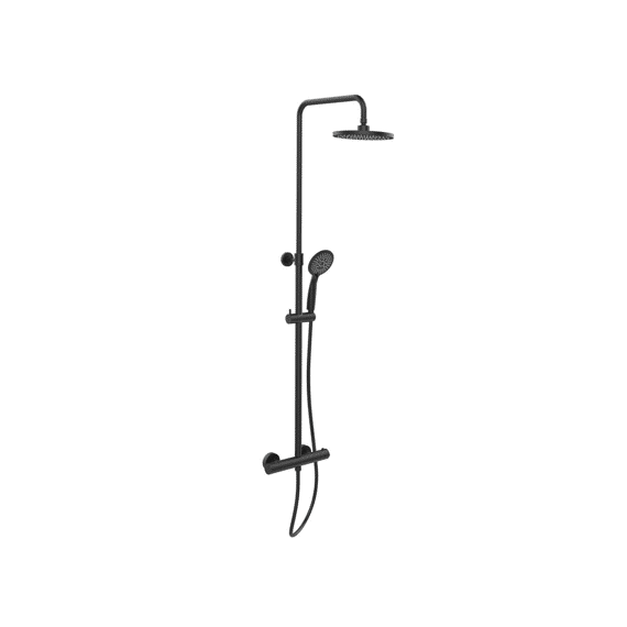 Wenko Regendoucheset Young Eco Met Thermostatische Mengkraan Zwart