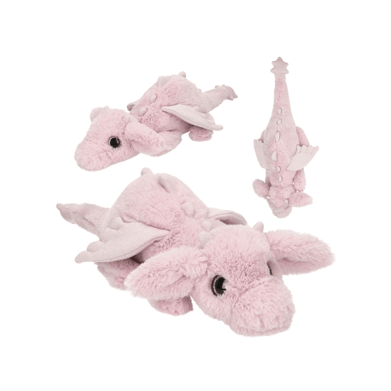 Snukis Knuffel Draak Roze