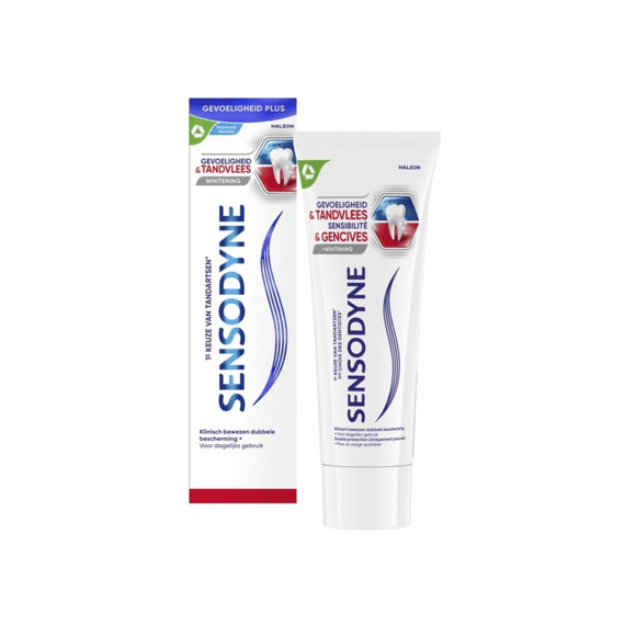 Sensodyne Tandpasta Gevoeligheid & Tandvlees Whitening 75ml