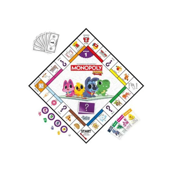 Spel Monopoly Junior Square 2 In 1