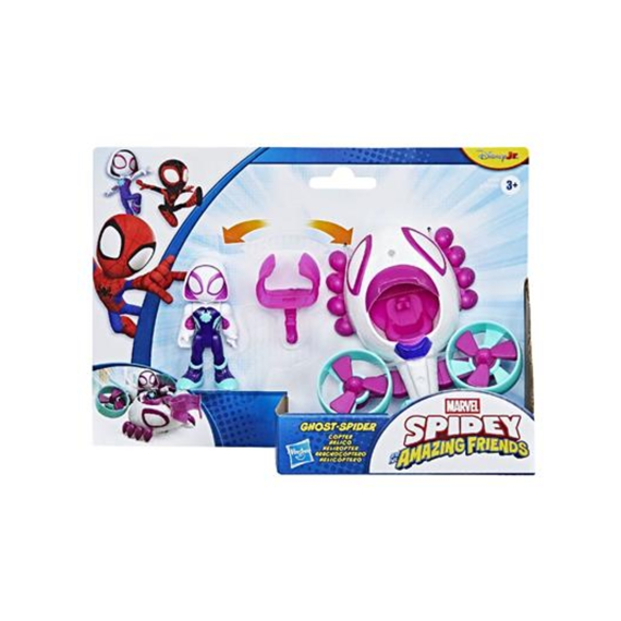 Marvel Spidey And His Amazing Friends Voertuig Met Figuur Assortiment