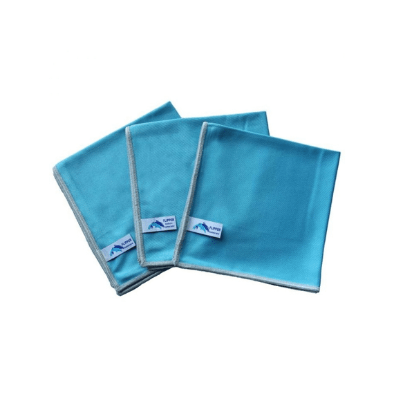 Flipper Microtex 45x65cm Souplesse 3st Blauw