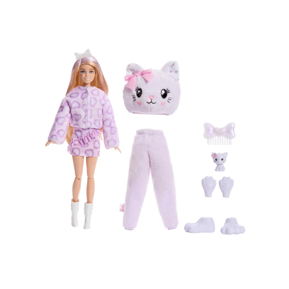 Care Bears Barbie Cutie Reveal Pop Paars