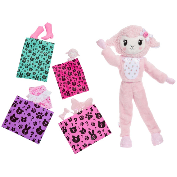 Care Bears Barbie Cutie Reveal Pop Roze