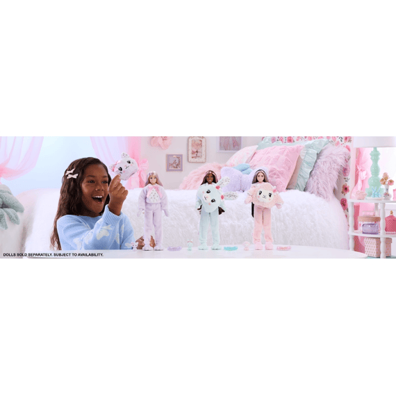 Care Bears Barbie Cutie Reveal Pop Roze