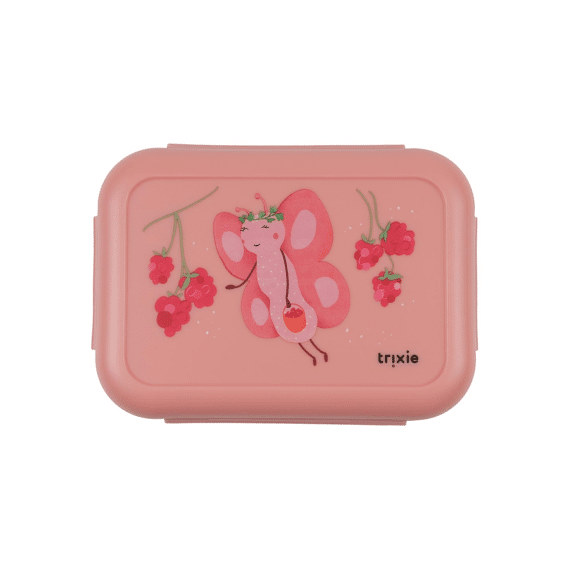 Trixie Brooddoos Met Clips Fruit Fairy Mrs. Butterfly