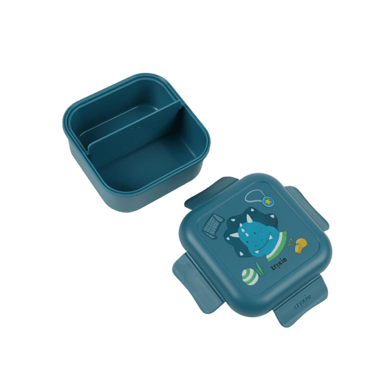 Trixie Snack Box Met Clips Ballplayer Mr. Triceratops