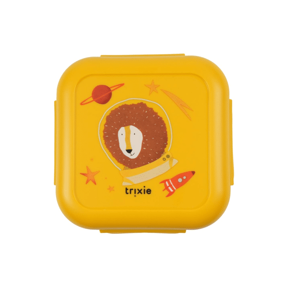 Trixie Snack Box Met Clips Spaceman Mr. Lion