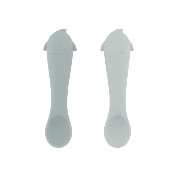 Trixie Tableware Eerste Baby Lepels 2-pack Mrs. Shark