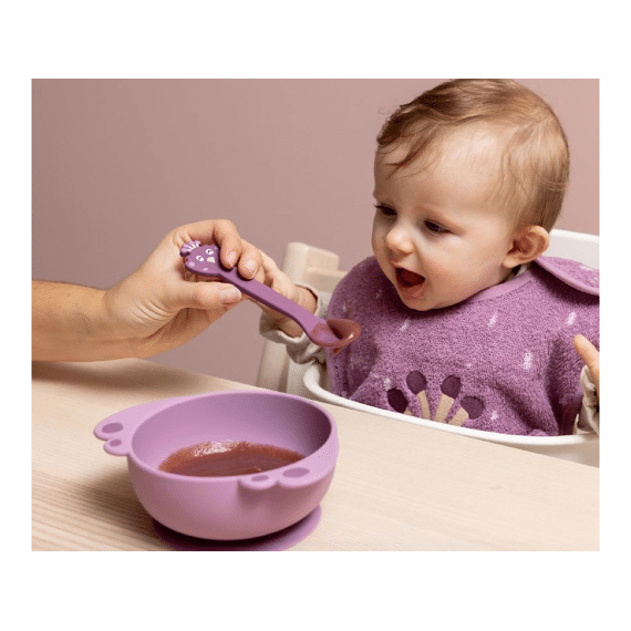 Trixe Tableware Siliconen Kommetje Met Zuignap Mrs. Peacock