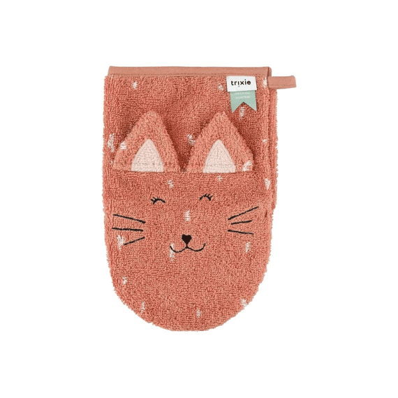 Trixie Animal Washandjes 2 Pack Mrs. Cat - Mrs. Peacock