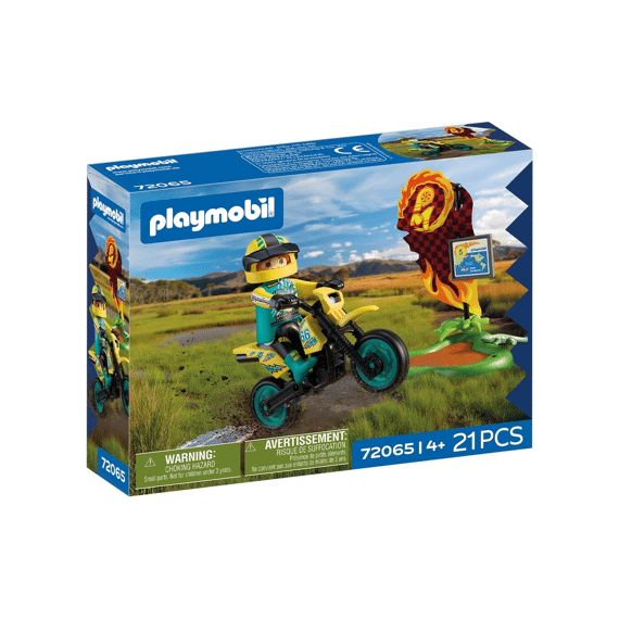 Playmobil 72065 Offroad Motorfiets
