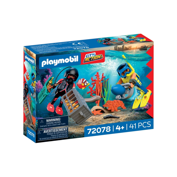 Playmobil 72078 Politieduiker Met Schat