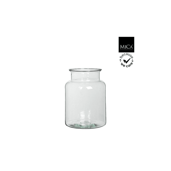 Mathew Vaas Transparant - H25xd19cm