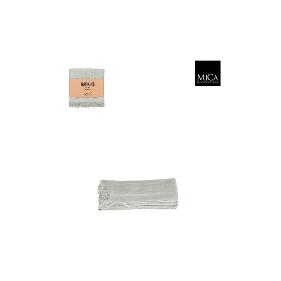 Villia Servet Lichtgroen - L40xw40cm 4 Stuks