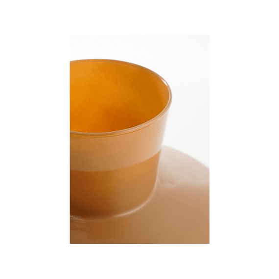 Judy Vaas Glas Bruin - H29,5xd25cm