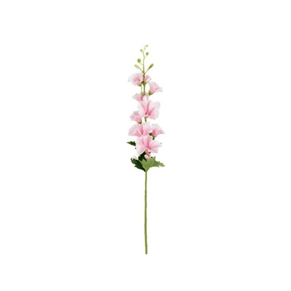 Stokroos Roze - L79cm
