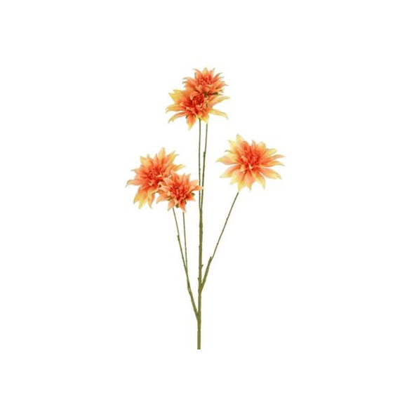 Dahlia Perzik Leafless - L109cm
