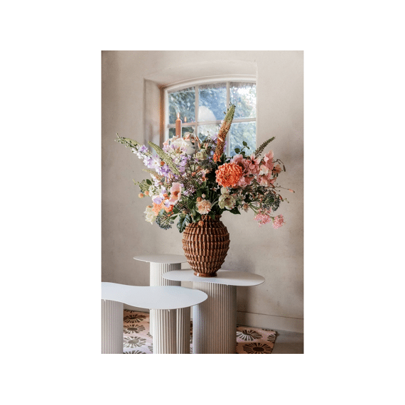 Lux Bijzettafel Off White - L40xb32xh50cm