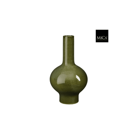 Milly Vaas Groen - H45xd25cm