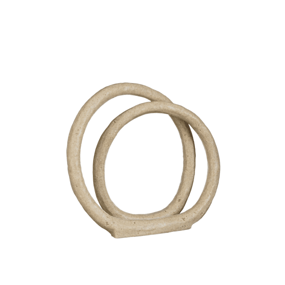 Decoratie Object Creme - L30,5xb10xh25,5cm