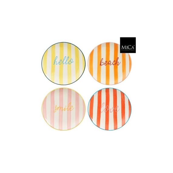 Bord Tekst - H3xd22cm 4 Assortiment