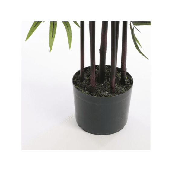 Bamboe Groen In Plastic Pot - H120xd75cm