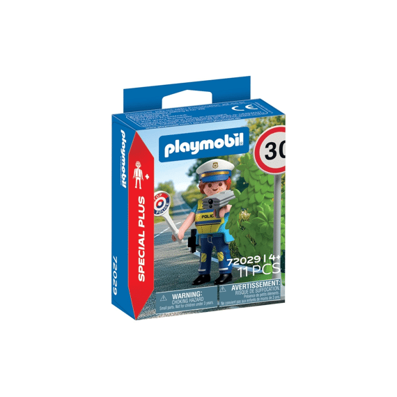 Playmobil 72029 Politieagent Met Snelheidsradar