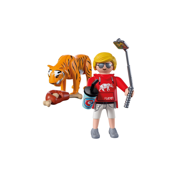 Playmobil 72089 Dierentuin Tijger En Bezoeker
