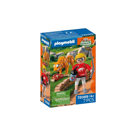 Playmobil 72089 Dierentuin Tijger En Bezoeker