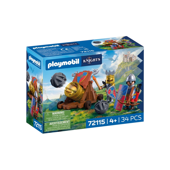 Playmobil 72115 Ridders Met Kanon