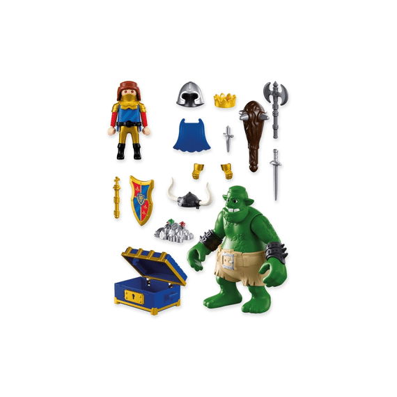 Playmobil 72116 Trol Met Schat Van Leeuwenridder