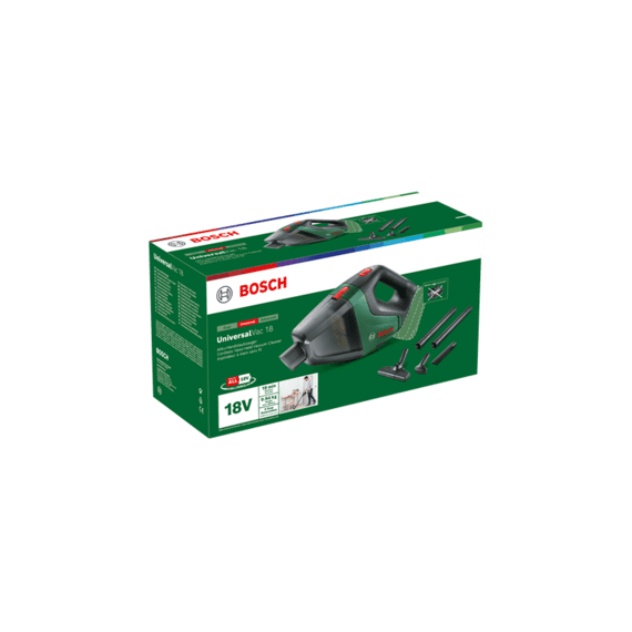Bosch Universele Handstofzuiger 18 Exclusief Batterij En Lader