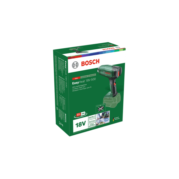 Bosch Heteluchtblazer Easyheat 18v-500 Exclusief Batterij En Lader